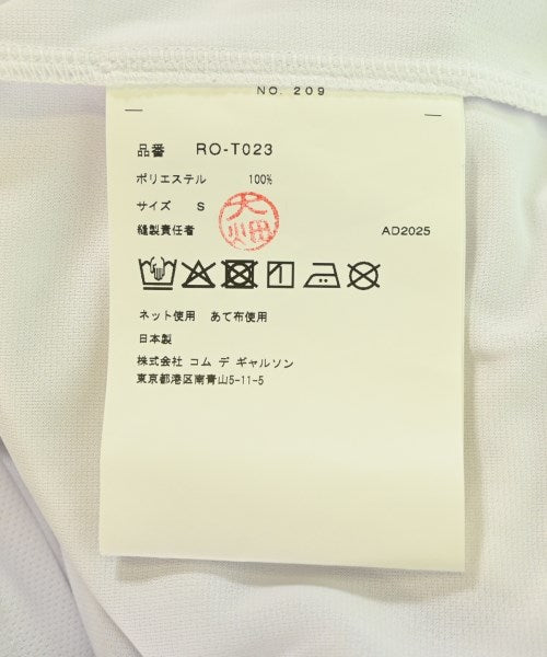 COMME des GARCONS COMME des GARCONS เสื้อยืด/เสื้อท็อปส์