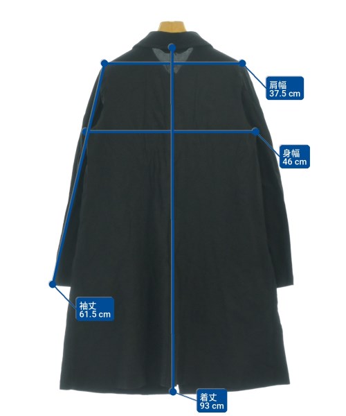 COMME des GARCONS COMME des GARCONS เสื้อคลุมคอปก Soutien
