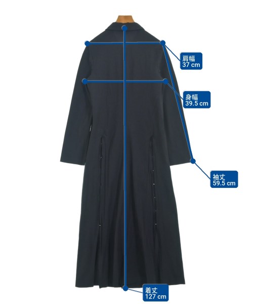 COMME des GARCONS COMME des GARCONS เสื้อคลุมคอปก Soutien