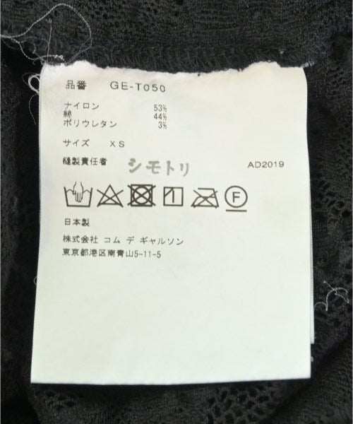 COMME des GARCONS COMME des GARCONS เสื้อยืด/เสื้อท็อปส์
