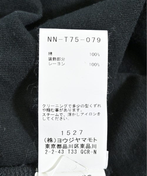 YOHJI YAMAMOTO เสื้อยืด/เสื้อท็อปส์