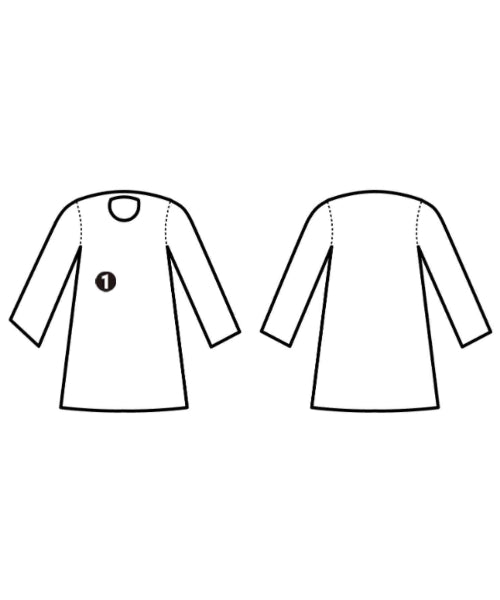 YOHJI YAMAMOTO ชุดเดรส