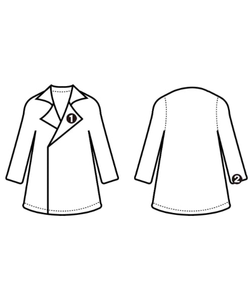 YOHJI YAMAMOTO เสื้อโค้ท อื่น