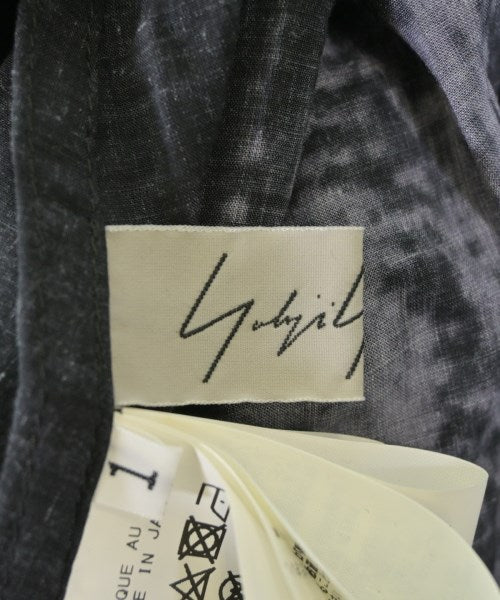 YOHJI YAMAMOTO เดรสที่เป็นเสื้อเชิ้ตตัวยาว