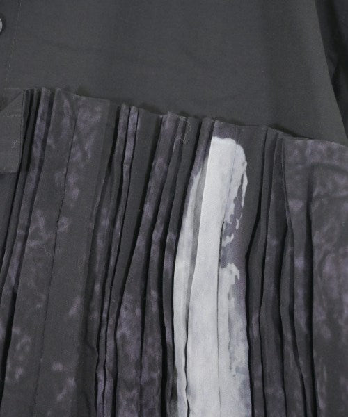 YOHJI YAMAMOTO เดรสที่เป็นเสื้อเชิ้ตตัวยาว