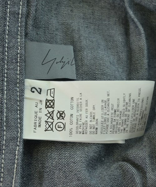 YOHJI YAMAMOTO ชุดเอี๊ยม/เสื้อคลุมหลวมๆ/จั๊มสูท