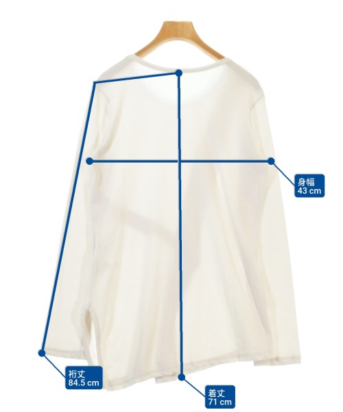 YOHJI YAMAMOTO เสื้อยืด/เสื้อท็อปส์