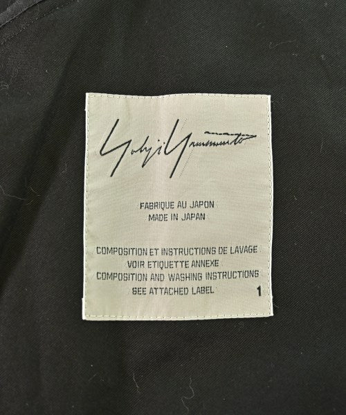 YOHJI YAMAMOTO แจ็คเก็ตไม่มีปก