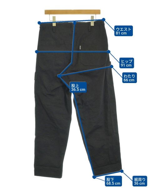 YOHJI YAMAMOTO กางเกงมีกระเป๋าข้างกางเกง2-4 กระเป๋า