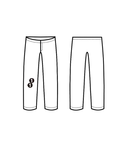 YOHJI YAMAMOTO กางเกงมีกระเป๋าข้างกางเกง2-4 กระเป๋า