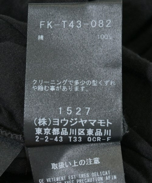 YOHJI YAMAMOTO เสื้อยืด/เสื้อท็อปส์