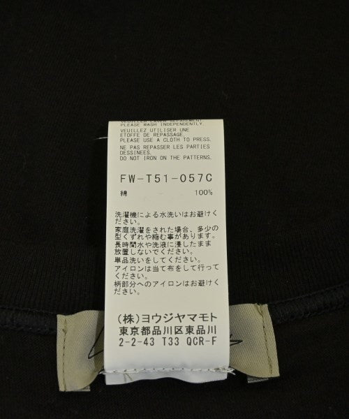 YOHJI YAMAMOTO เสื้อยืด/เสื้อท็อปส์