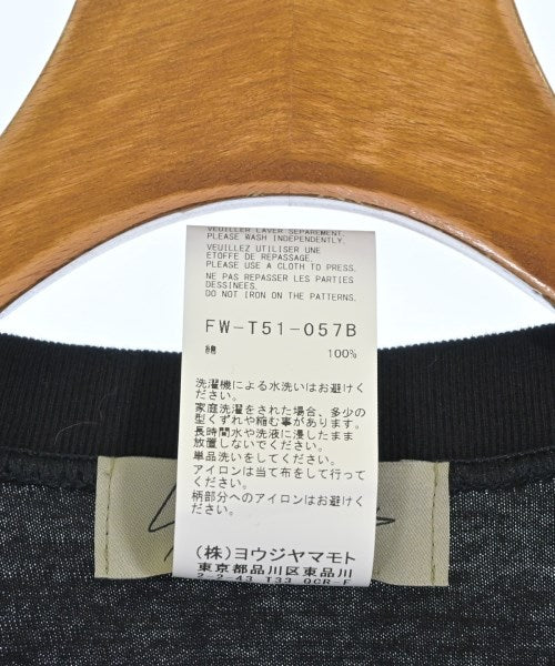 YOHJI YAMAMOTO เสื้อยืด/เสื้อท็อปส์