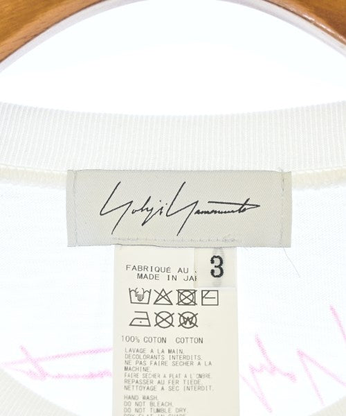 YOHJI YAMAMOTO เสื้อยืด/เสื้อท็อปส์