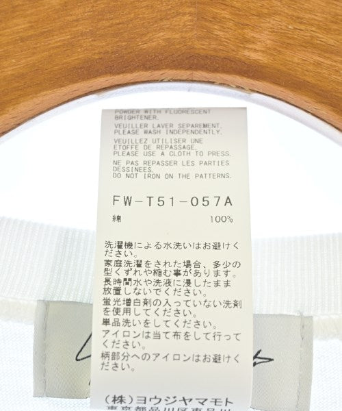 YOHJI YAMAMOTO เสื้อยืด/เสื้อท็อปส์