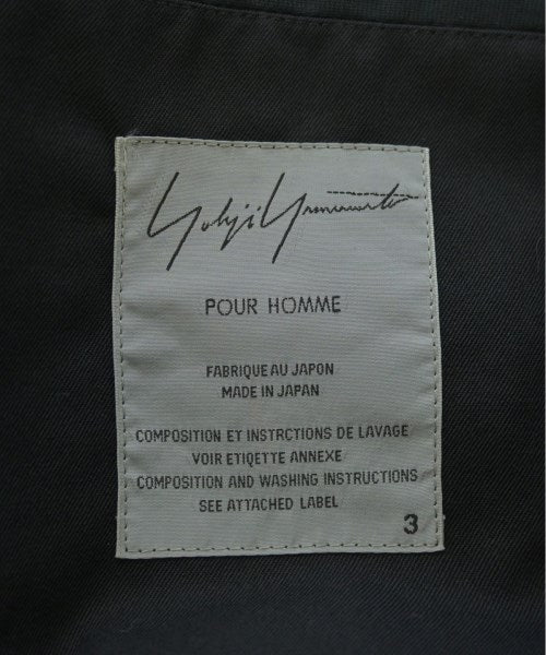 yohji yamamoto POUR HOMME เบลเซอร์/แจ็คเก็ตสูท