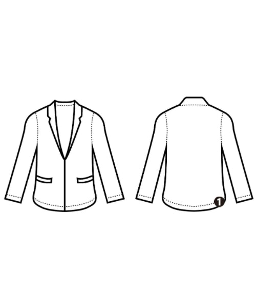 yohji yamamoto POUR HOMME เบลเซอร์/แจ็คเก็ตสูท