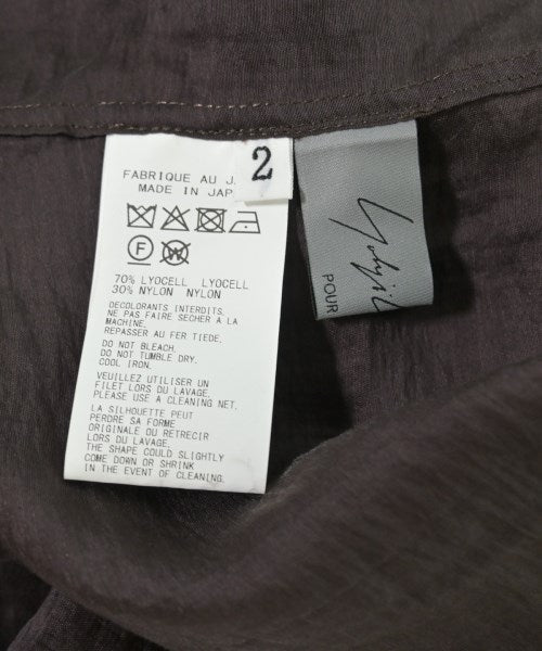yohji yamamoto POUR HOMME เสื้อลำลอง