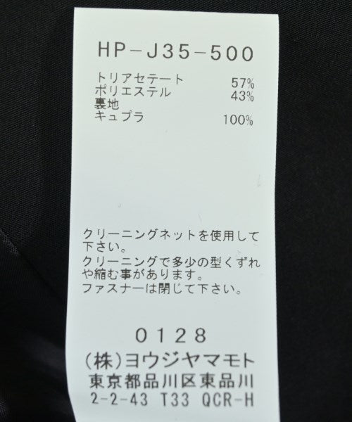 yohji yamamoto POUR HOMME เสื้อโค้ทเชสเตอร์ฟิลด์