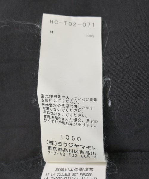 yohji yamamoto POUR HOMME เสื้อยืด/เสื้อท็อปส์