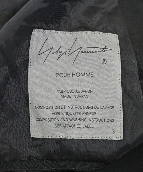 yohji yamamoto POUR HOMME เบลเซอร์/แจ็คเก็ตสูท