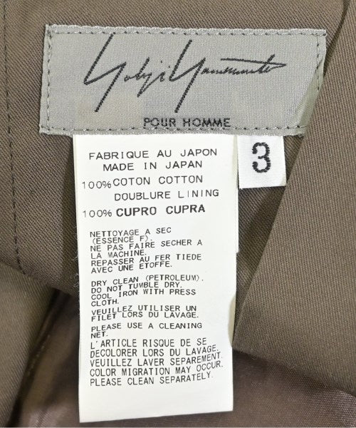 yohji yamamoto POUR HOMME กางเกงขายาว