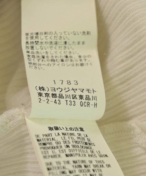 yohji yamamoto POUR HOMME เสื้อยืด/เสื้อท็อปส์