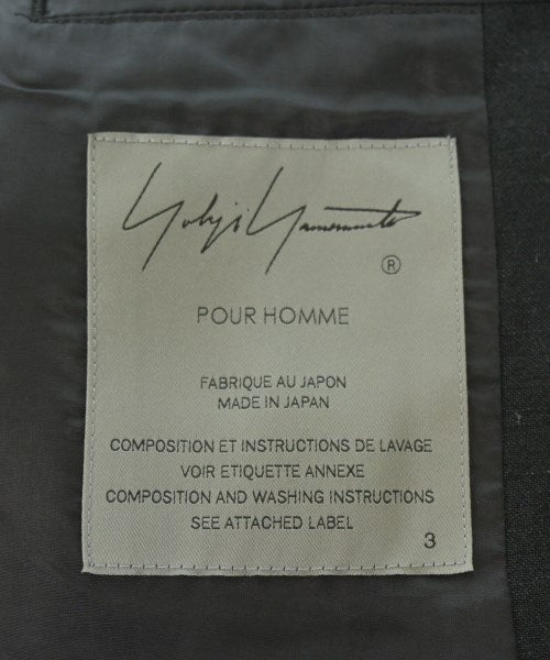 yohji yamamoto POUR HOMME แจ็คเก็ตลำลอง