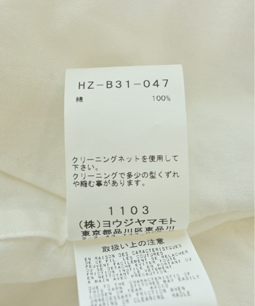 yohji yamamoto POUR HOMME เสื้อลำลอง