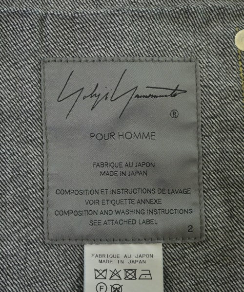 yohji yamamoto POUR HOMME แจ็คเก็ตยีนส์