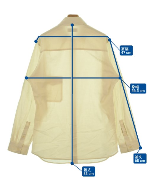 yohji yamamoto POUR HOMME เสื้อลำลอง