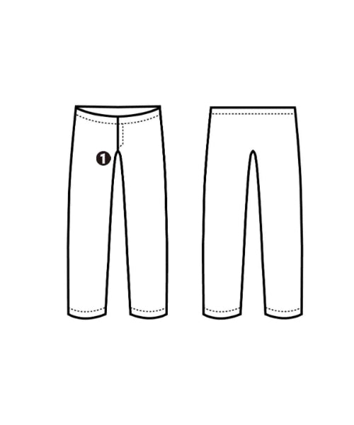 yohji yamamoto POUR HOMME กางเกง 5 ส่วน