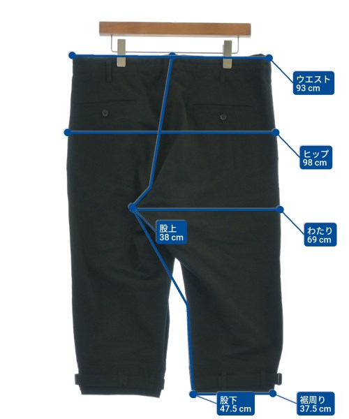 yohji yamamoto POUR HOMME กางเกง 5 ส่วน