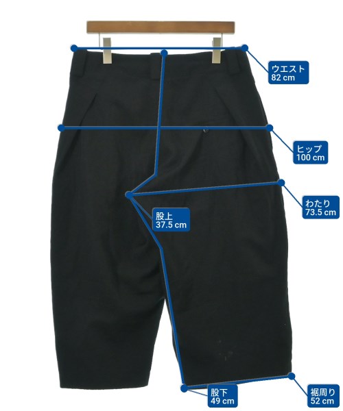 yohji yamamoto POUR HOMME กางเกง 5 ส่วน