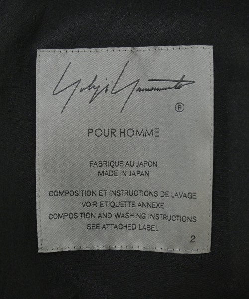 yohji yamamoto POUR HOMME เบลเซอร์/แจ็คเก็ตสูท