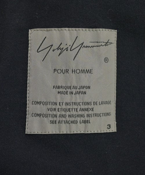 yohji yamamoto POUR HOMME แจ็คเก็ตเบลาส์ อื่น