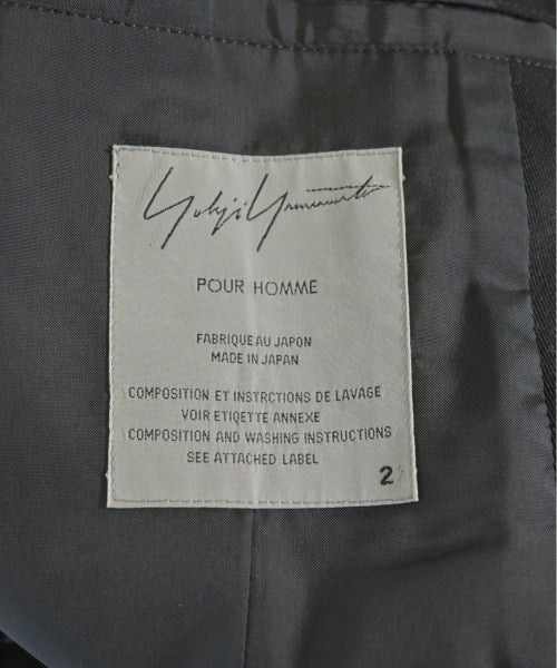 yohji yamamoto POUR HOMME เบลเซอร์/แจ็คเก็ตสูท