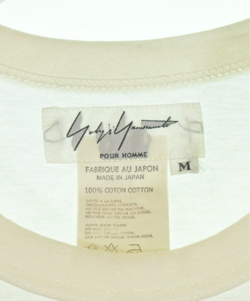 yohji yamamoto POUR HOMME เสื้อยืด/เสื้อท็อปส์