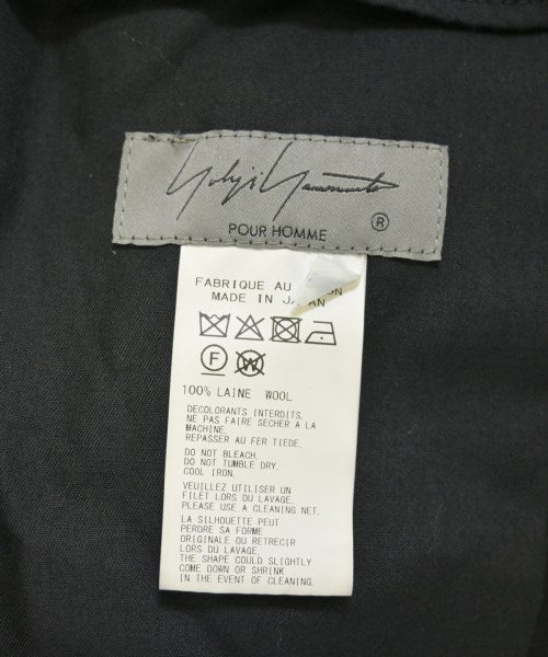 yohji yamamoto POUR HOMME กางเกงมีกระเป๋าข้างกางเกง2-4 กระเป๋า
