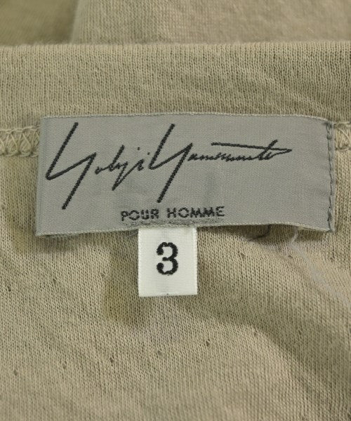 yohji yamamoto POUR HOMME เสื้อยืด/เสื้อท็อปส์