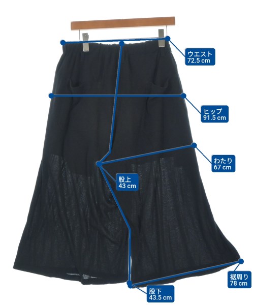 yohji yamamoto POUR HOMME กางเกง 5 ส่วน
