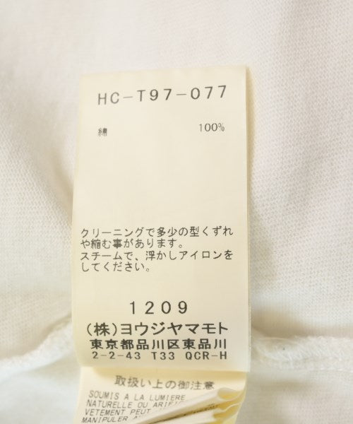 yohji yamamoto POUR HOMME เสื้อยืด/เสื้อท็อปส์