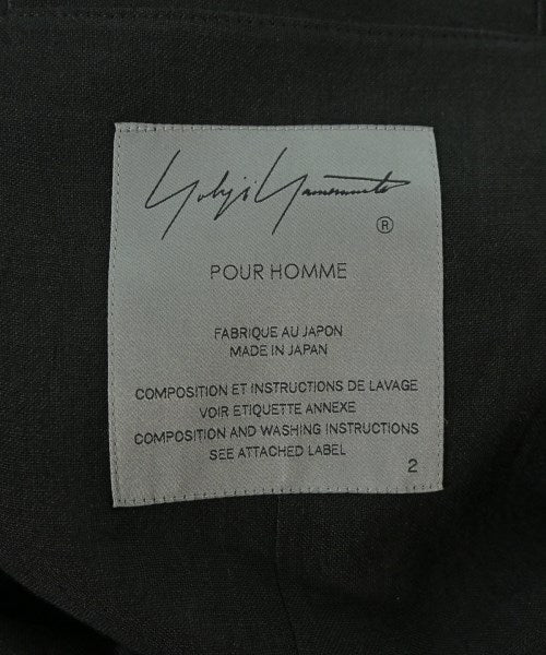 yohji yamamoto POUR HOMME เบลเซอร์/แจ็คเก็ตสูท