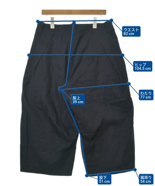 yohji yamamoto POUR HOMME กางเกง 5 ส่วน