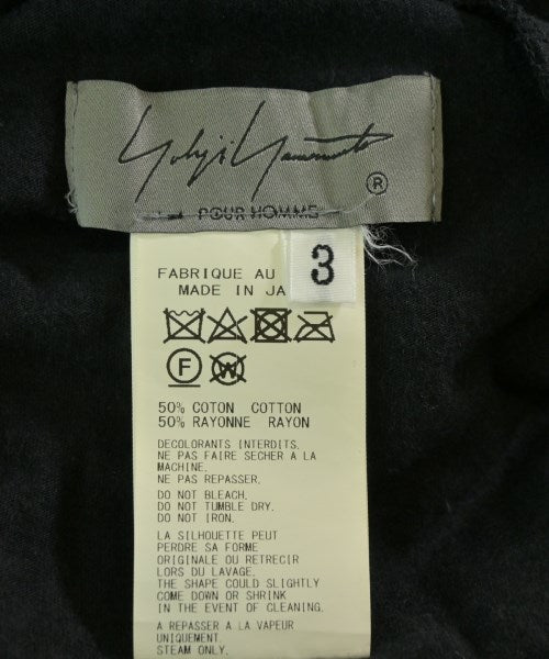 yohji yamamoto POUR HOMME เสื้อยืด/เสื้อท็อปส์