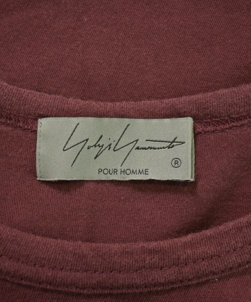 yohji yamamoto POUR HOMME เสื้อยืด/เสื้อท็อปส์