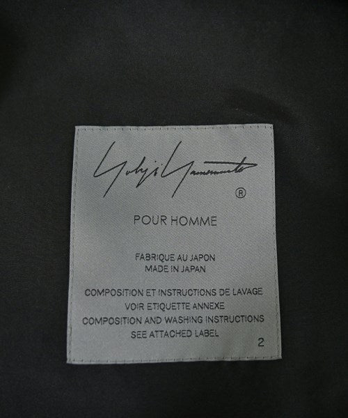 yohji yamamoto POUR HOMME เสื้อโค้ทเชสเตอร์ฟิลด์