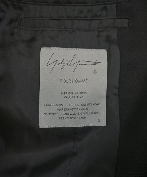 yohji yamamoto POUR HOMME เบลเซอร์/แจ็คเก็ตสูท
