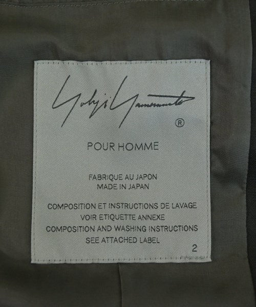 yohji yamamoto POUR HOMME เสื้อโค้ทเชสเตอร์ฟิลด์