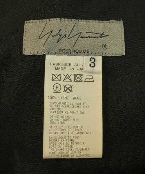 yohji yamamoto POUR HOMME กางเกงขาสั้น